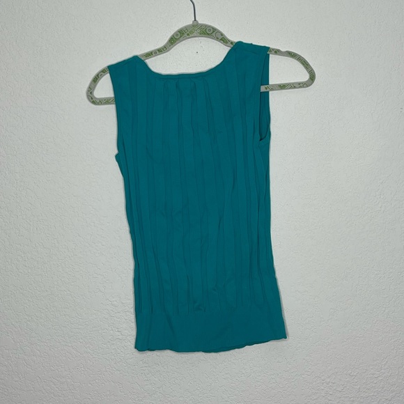 Joseph A. Teal tank top - Picture 2 of 2
